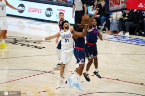 穆雷狂砍43+7哈登仅11分 掘金轻取快船拿到赛点